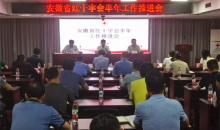 安徽省红十字会召开半年工作推进会