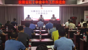安徽省红十字会召开半年工作推进会